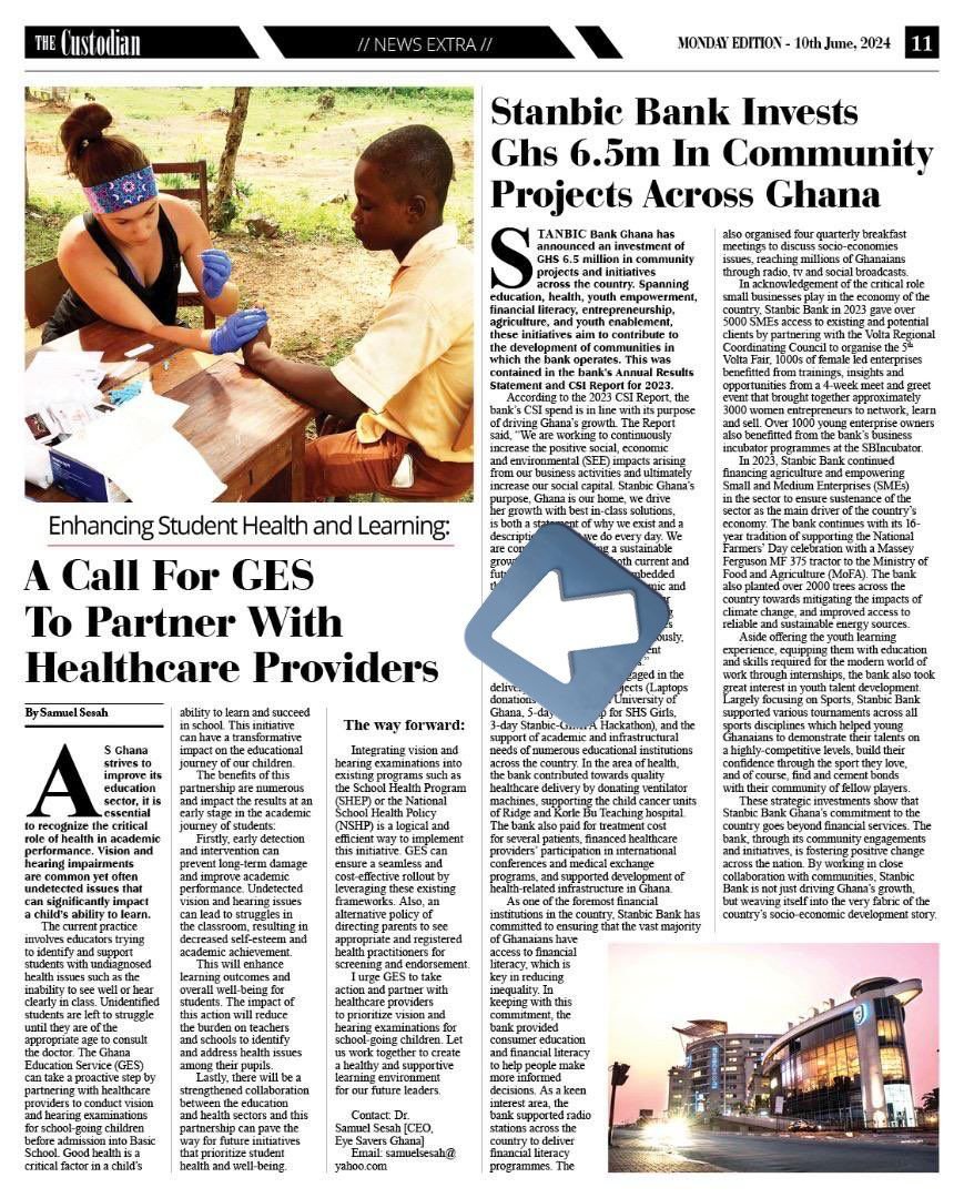 A call for GES to Partner with healthcare Providers